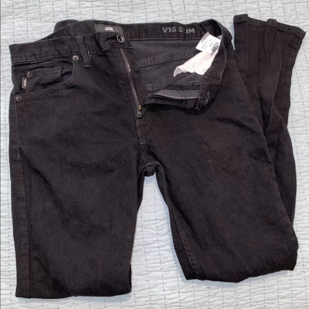 Vans jeans men’s 32x30 black slim fit